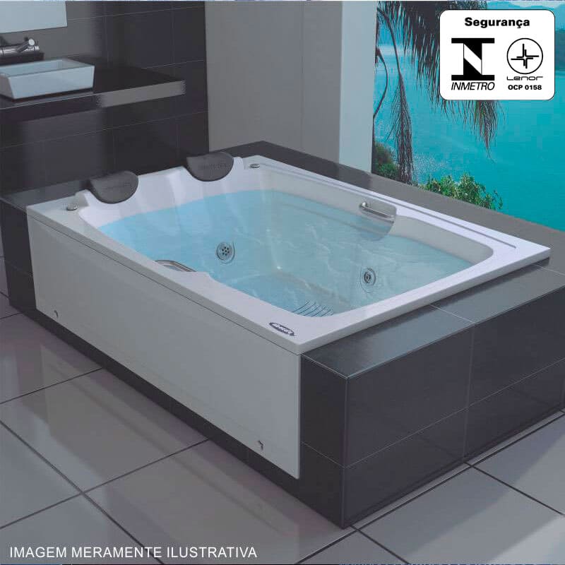 BANHEIRA DE HIDROMASSAGEM - ALMERIA DUPLA P