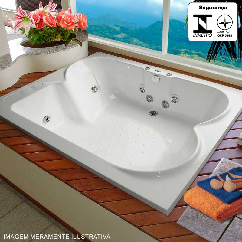 BANHEIRA DE HIDROMASSAGEM - MARBELLA 7000