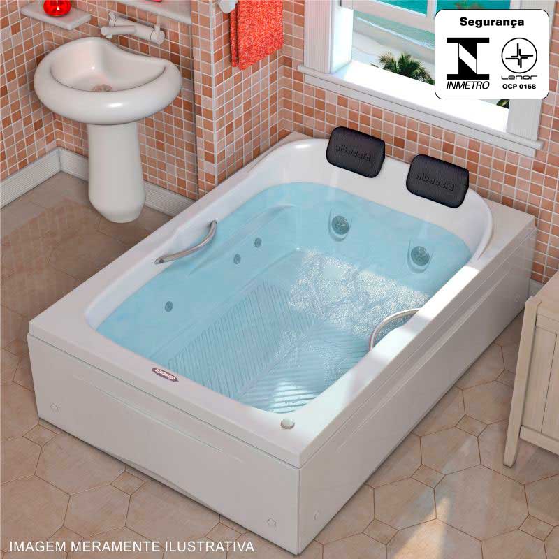BANHEIRA DE HIDROMASSAGEM - CÓRDOBA DUPLA M ESPECIAL