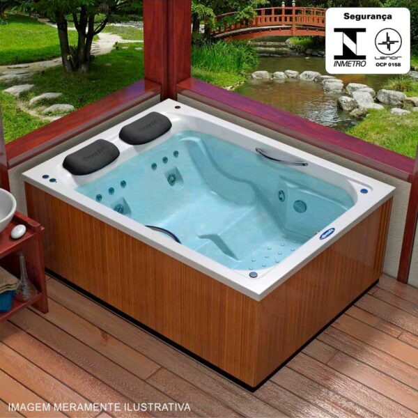 BANHEIRA DE HIDROMASSAGEM - SIESTA DUPLA