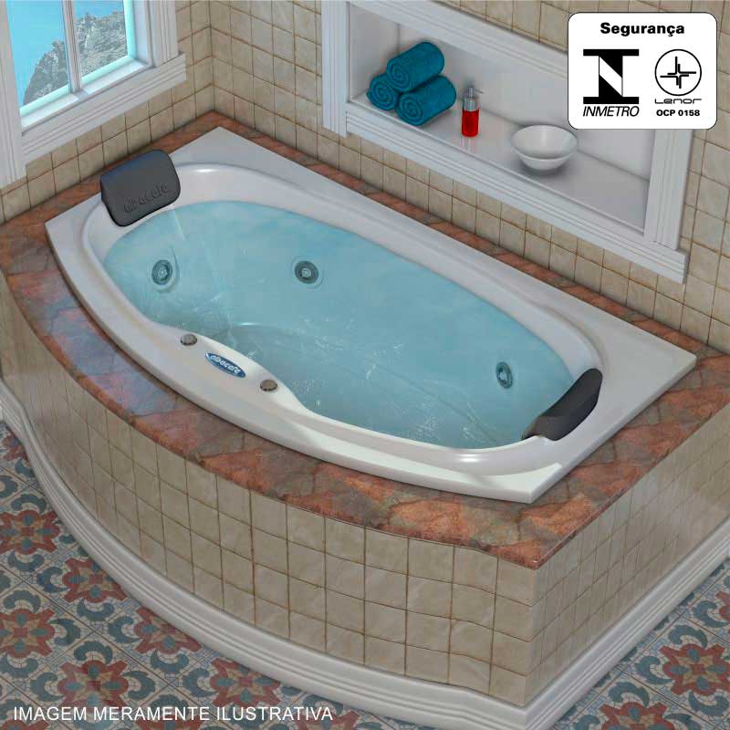 BANHEIRA DE HIDROMASSAGEM - MARBELLA 8000 A-8