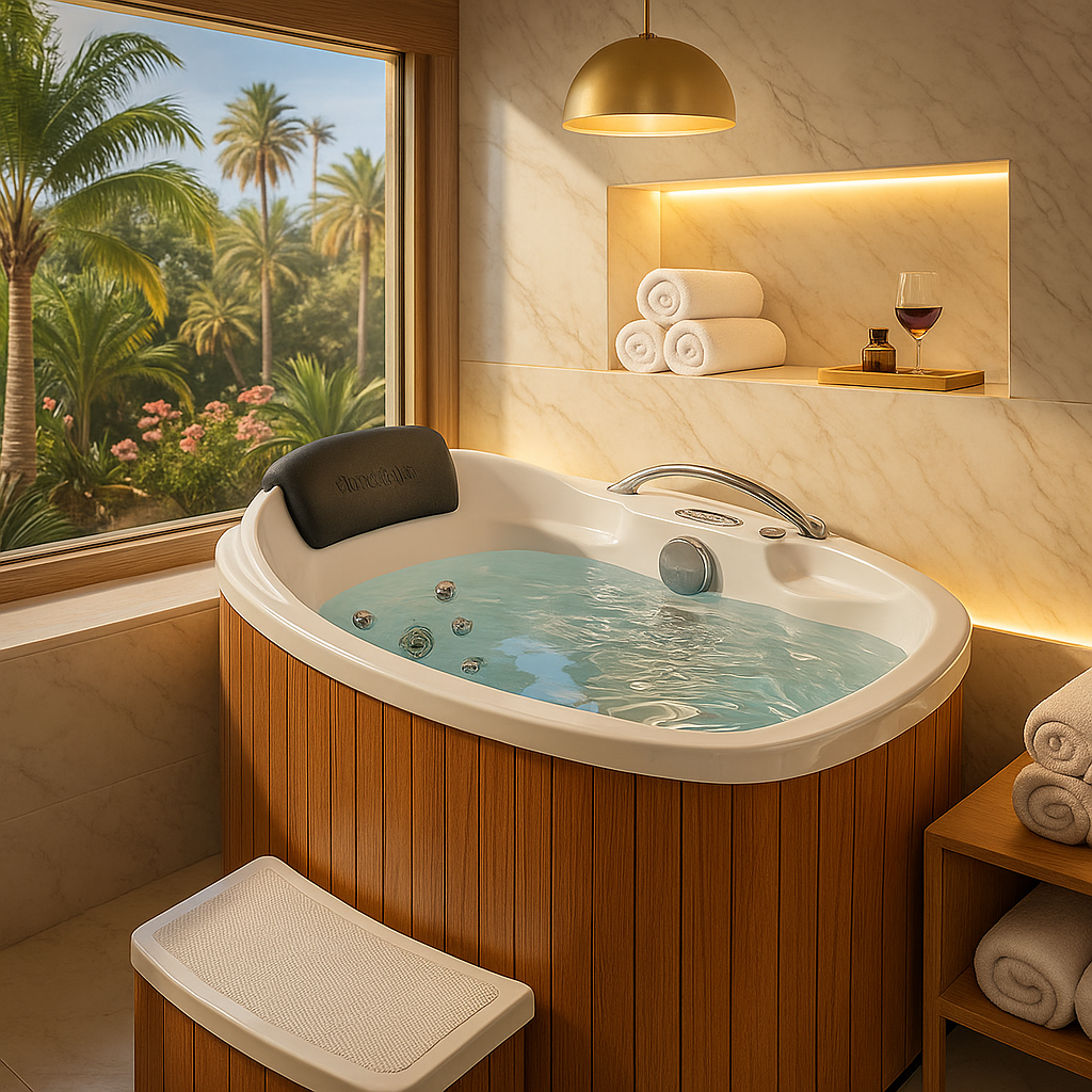 OFURÔ DE HIDROMASSAGEM INDIVIDUAL