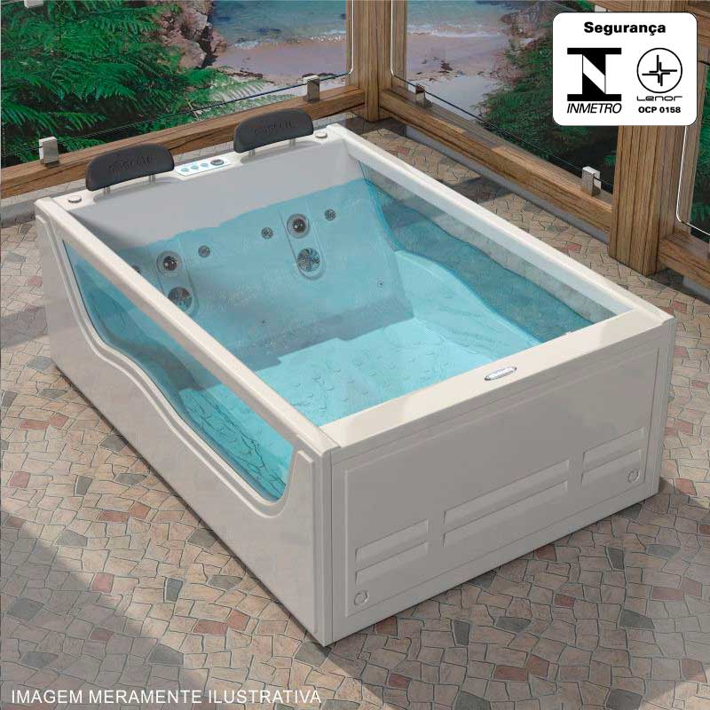 BANHEIRA DE HIDROMASSAGEM - MIRA DUPLA