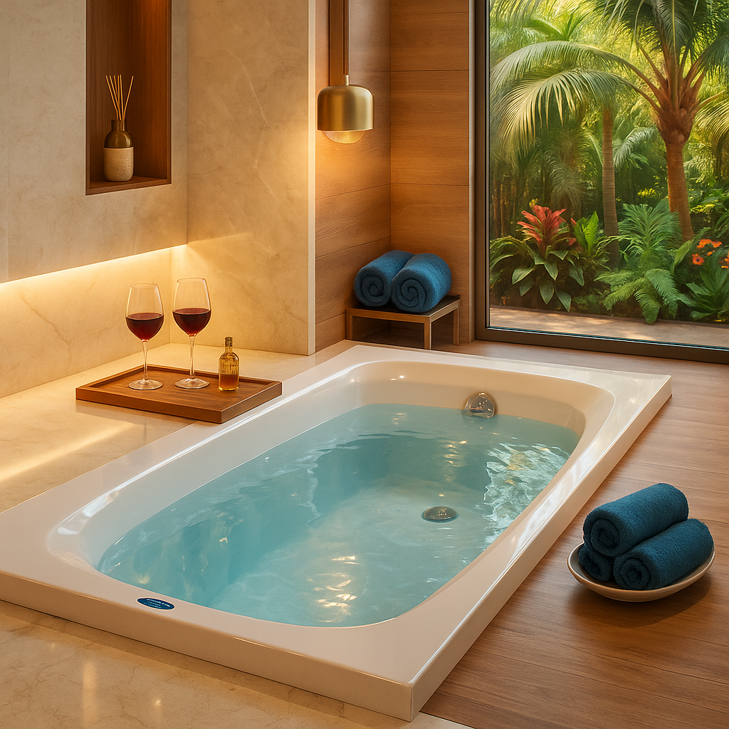 BANHEIRA DE HIDROMASSAGEM - MARBELLA 1000 O-1