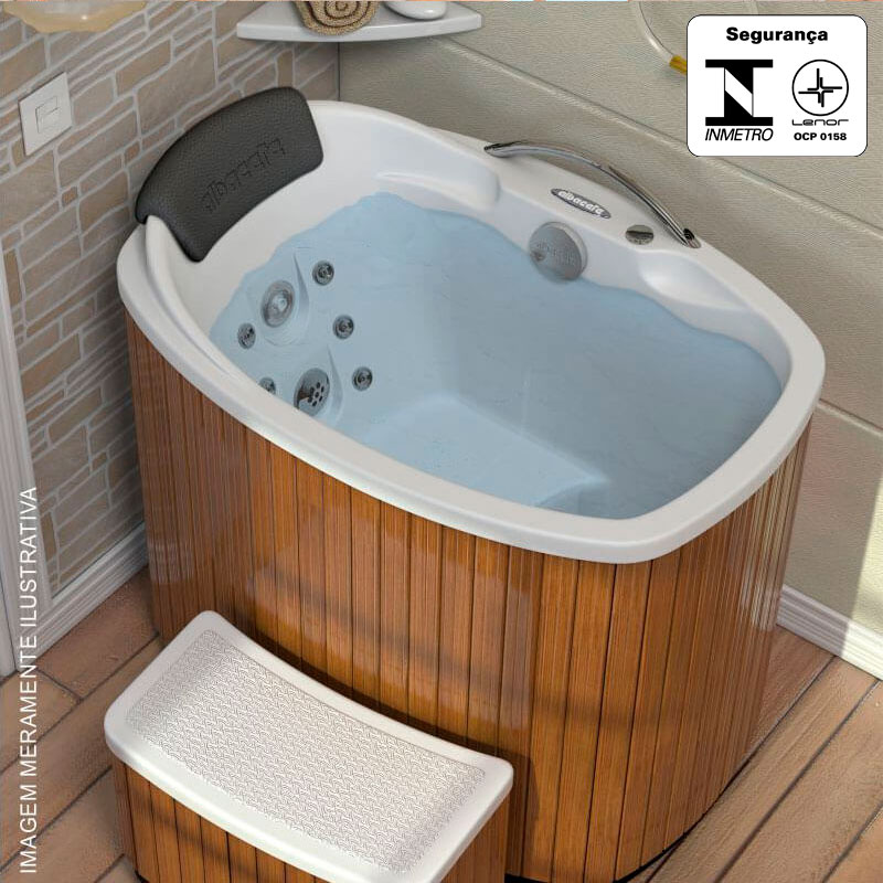 OFURÔ DE HIDROMASSAGEM INDIVIDUAL
