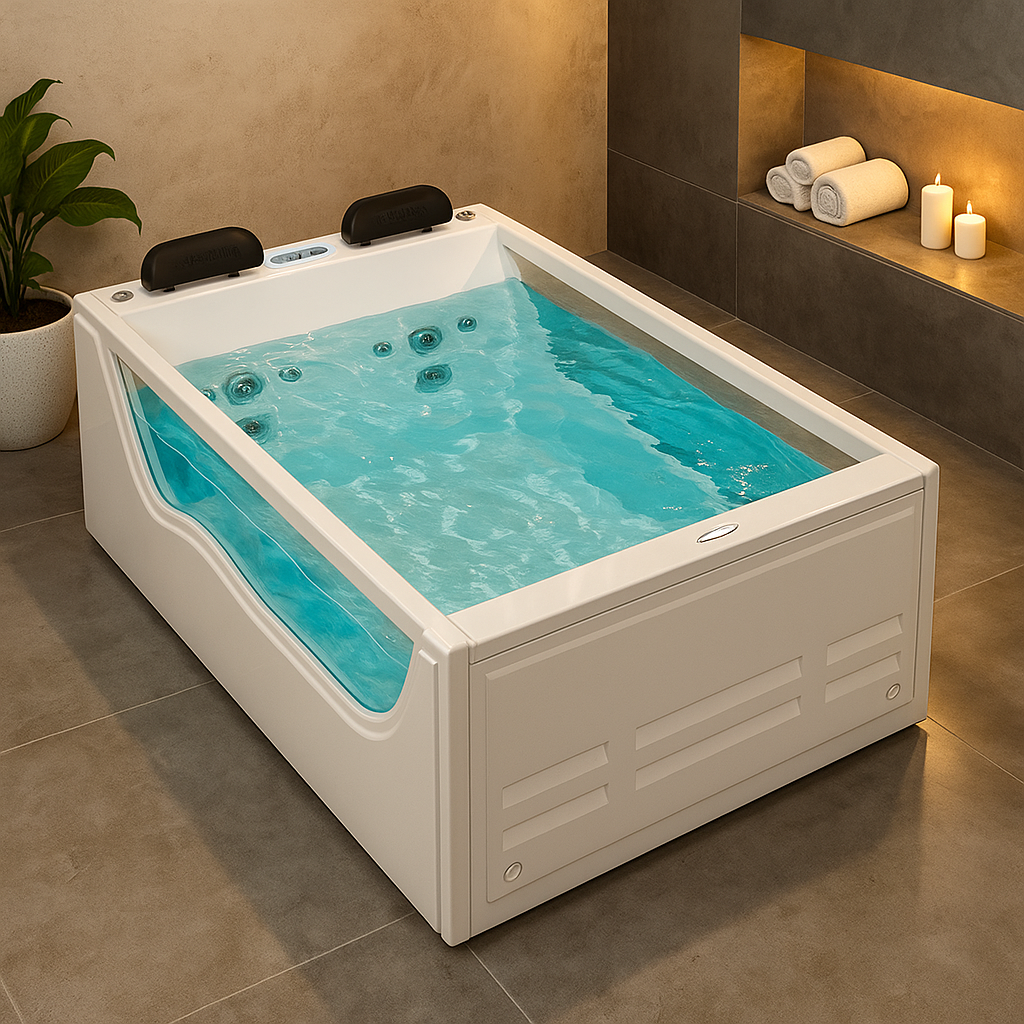 BANHEIRA DE HIDROMASSAGEM - MIRA DUPLA