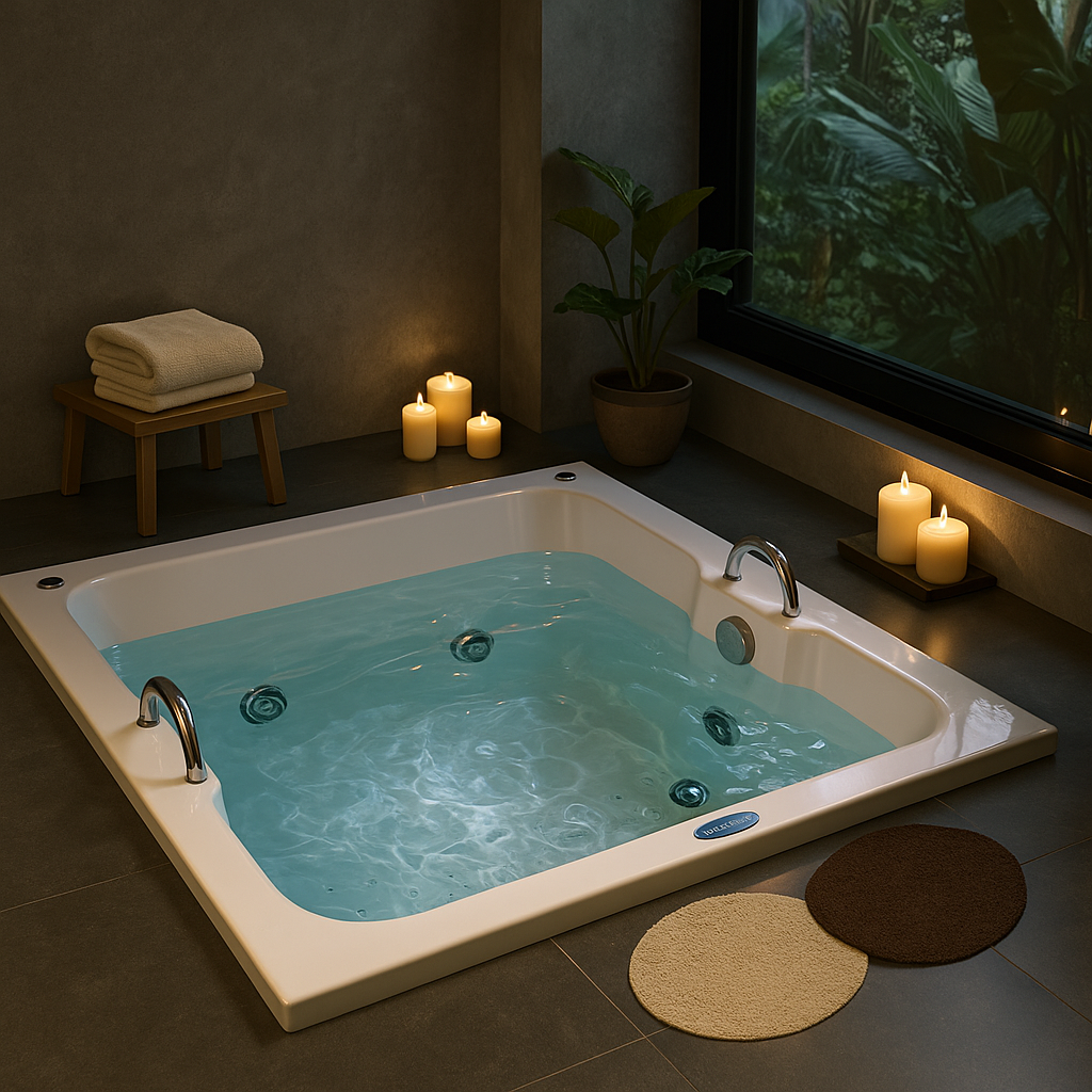 BANHEIRA DE HIDROMASSAGEM - CARIBE