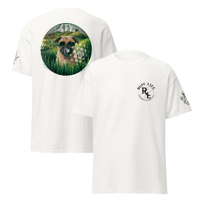 Ruff Life's "Ruff Shot" Pug Golf Tee