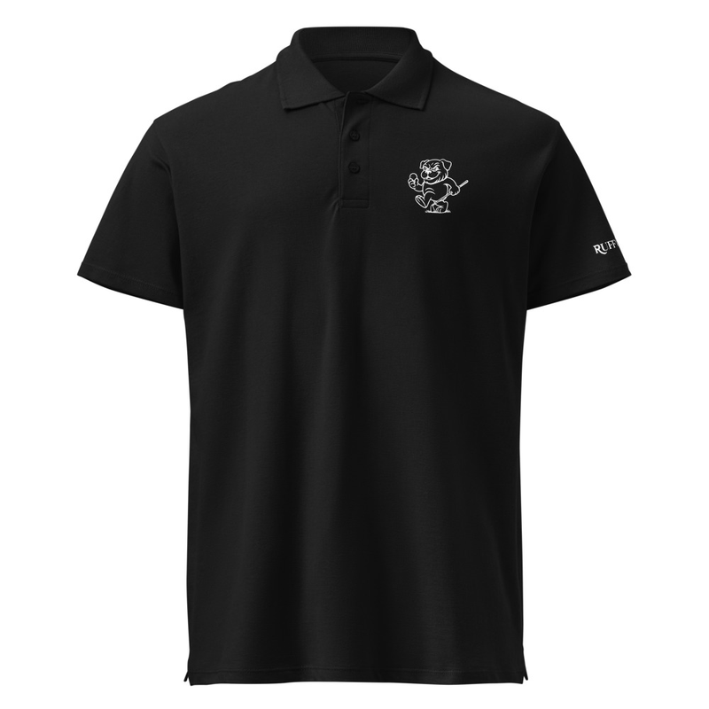 Ruff Life Bulldog Icon Polo
