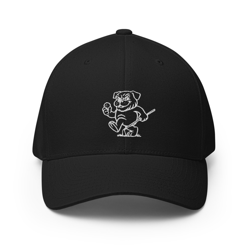 Ruff Life's "Iconic Bulldog" Flex Fit Hat