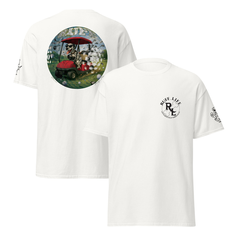 Ruff Life's "Driver" Dalmatian Golf Tee