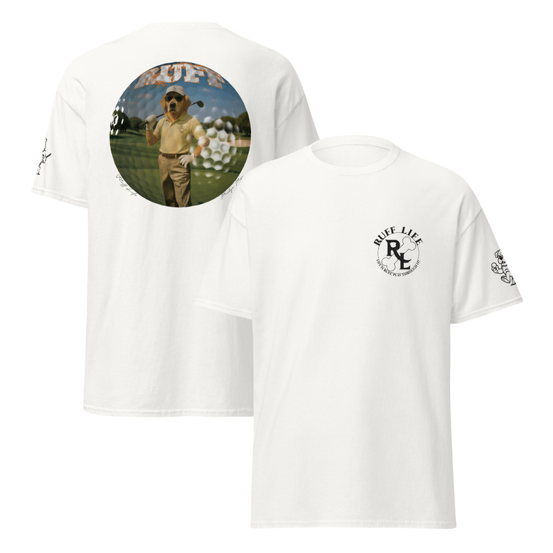 Ruff Life's "Dog Days" Golden Retriever Golf Tee