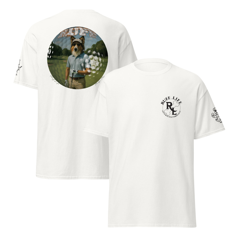 Ruff Life's "Dog Days" Collie Golf Tee