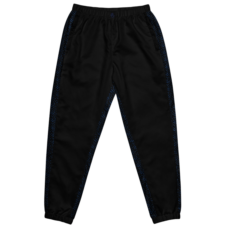 Ruff Life "Dimple" Blue on Black Golf pants