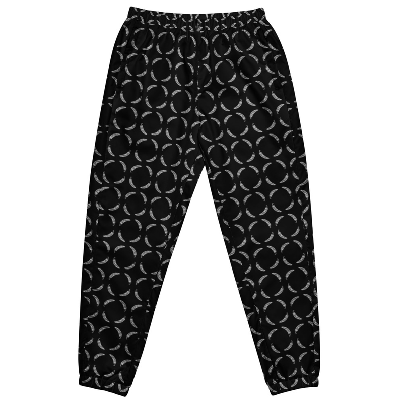 Ruff Life "Chili Dipper" Silver on Black Unisex golf pants
