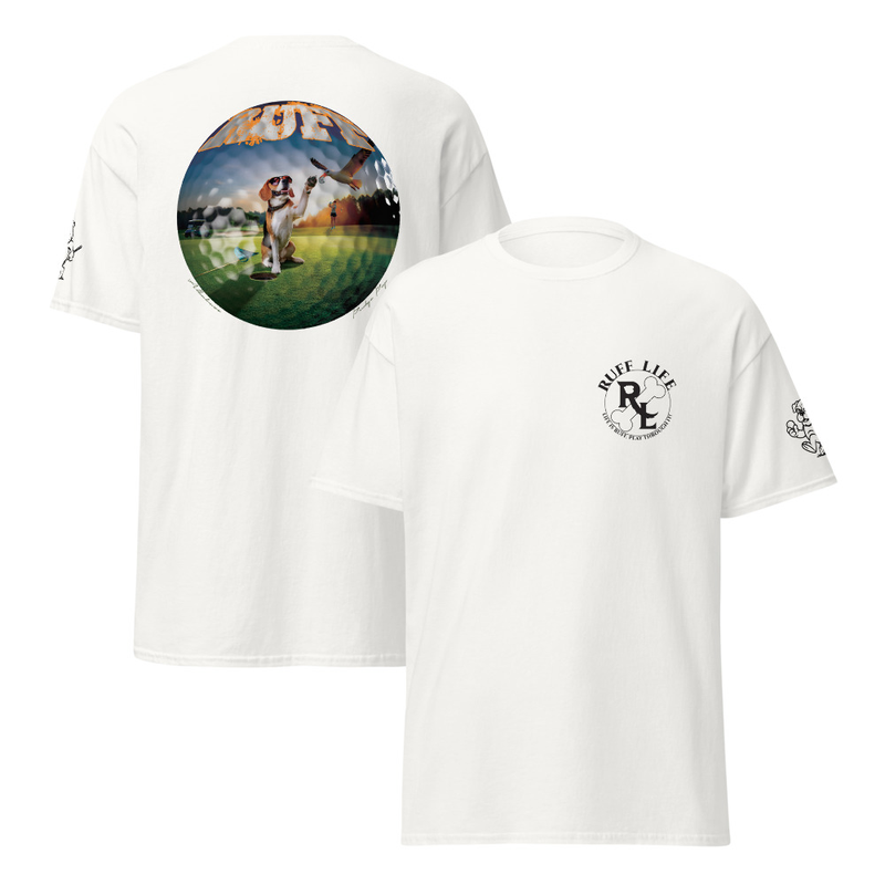 Ruff Life's "Albatross" Beagle Golf Tee