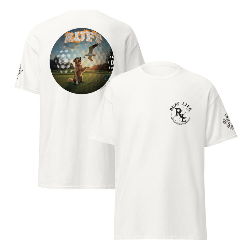 Ruff Life's "Albatross" Golden Retriever Golf Tee