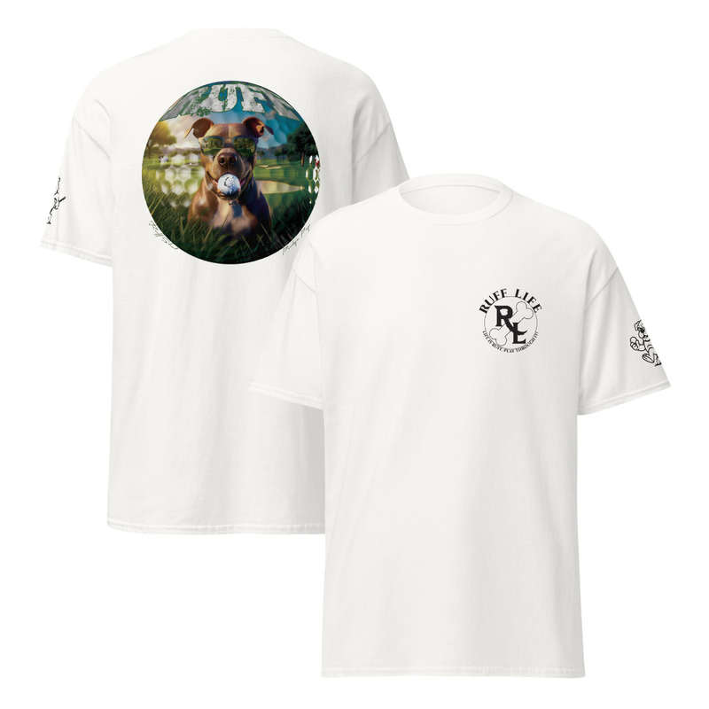 Ruff Life's "Ruff Shot" Pitbull Golf Tee