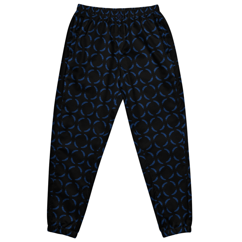 Ruff Life "Chili Dipper" Blue on Black Unisex golf pants
