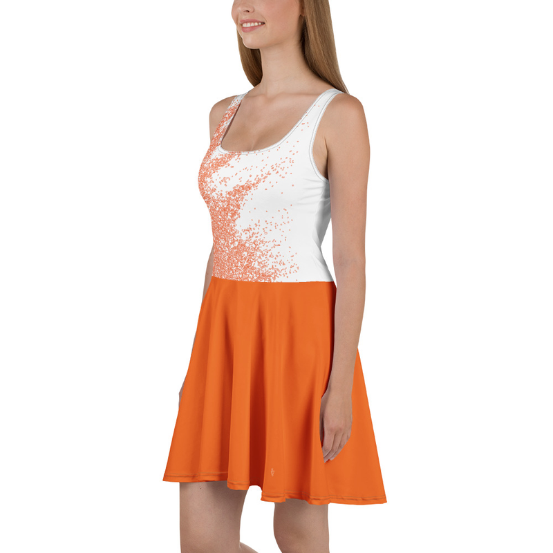 Ruff Life's "Blast Shot Bodice" Golf Dress (Orange)
