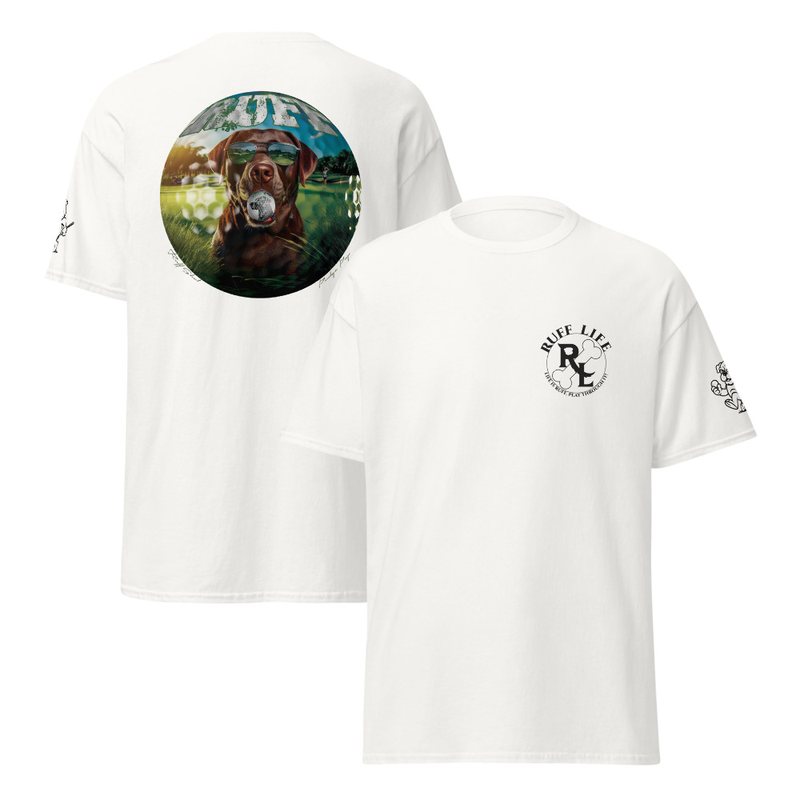 Ruff Life's "Ruff Shot" Labrador Golf Tee