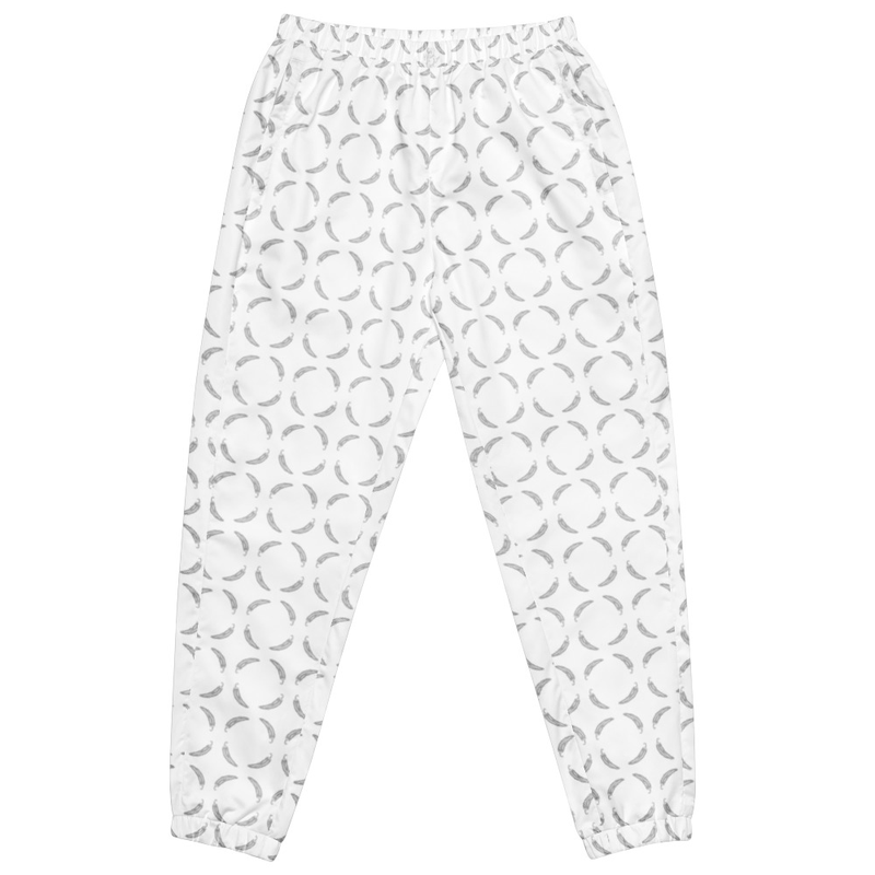 Ruff Life "Chili Dipper" Silver on White Unisex golf pants