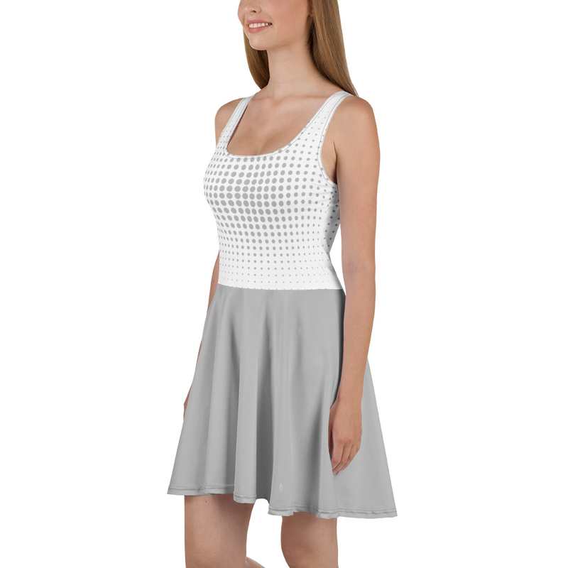 Ruff Life's "Fade Top" Golf Dress (Silver)