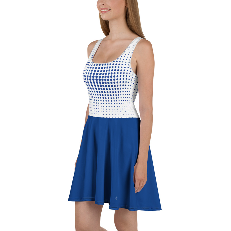 Ruff Life's "Fade Top" Golf Dress (Blue)
