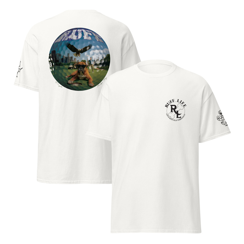 Ruff Life's "Eagle" Boxer Golf T-Shirt