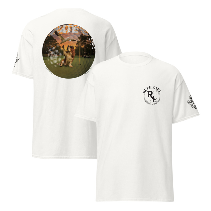 Ruff Life's "Albatross" Bassett Hound Golf Tee