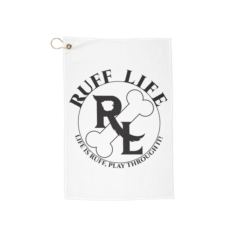 Ruff Life's Logo Golf Towel