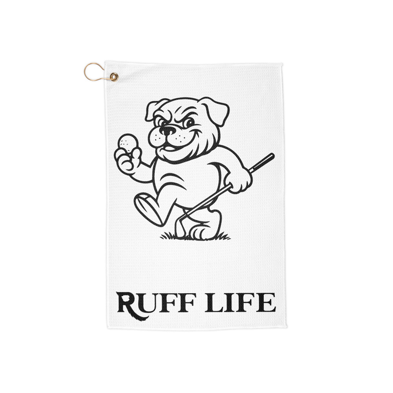 Ruff Life's Iconic Golf Towel
