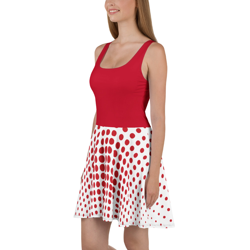 Ruff Life's "Fade Skirt" Golf Dress (Red)