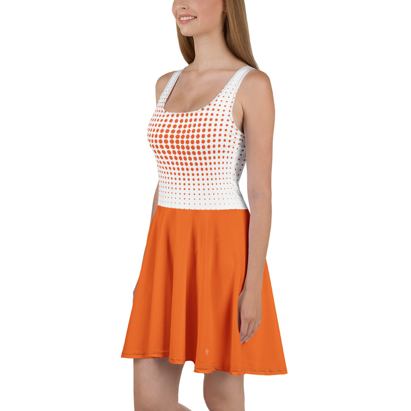 Ruff Life's "Fade Top" Golf Dress (Orange)