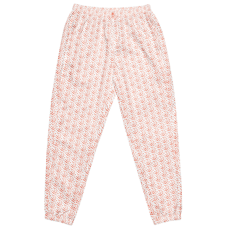 Ruff Life "Dimple" Orange on White Golf pants