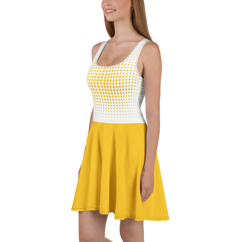 Ruff Life's "Fade Top" Golf Dress (Yellow)