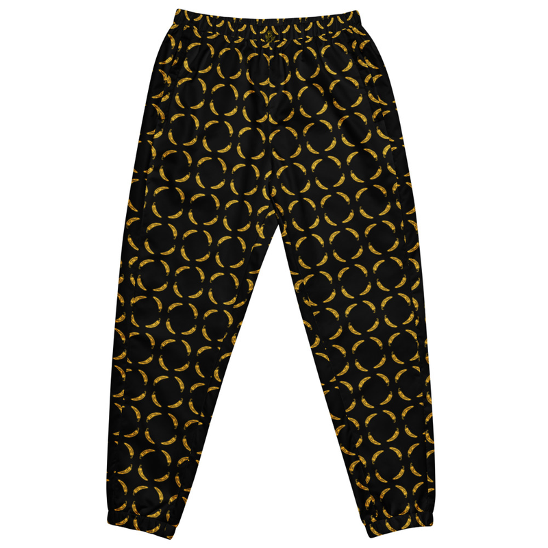 Ruff Life "Chili Dipper" Yellow on Black Unisex golf pants