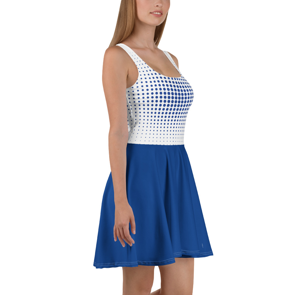 Ruff Life's "Fade Top" Golf Dress (Blue)