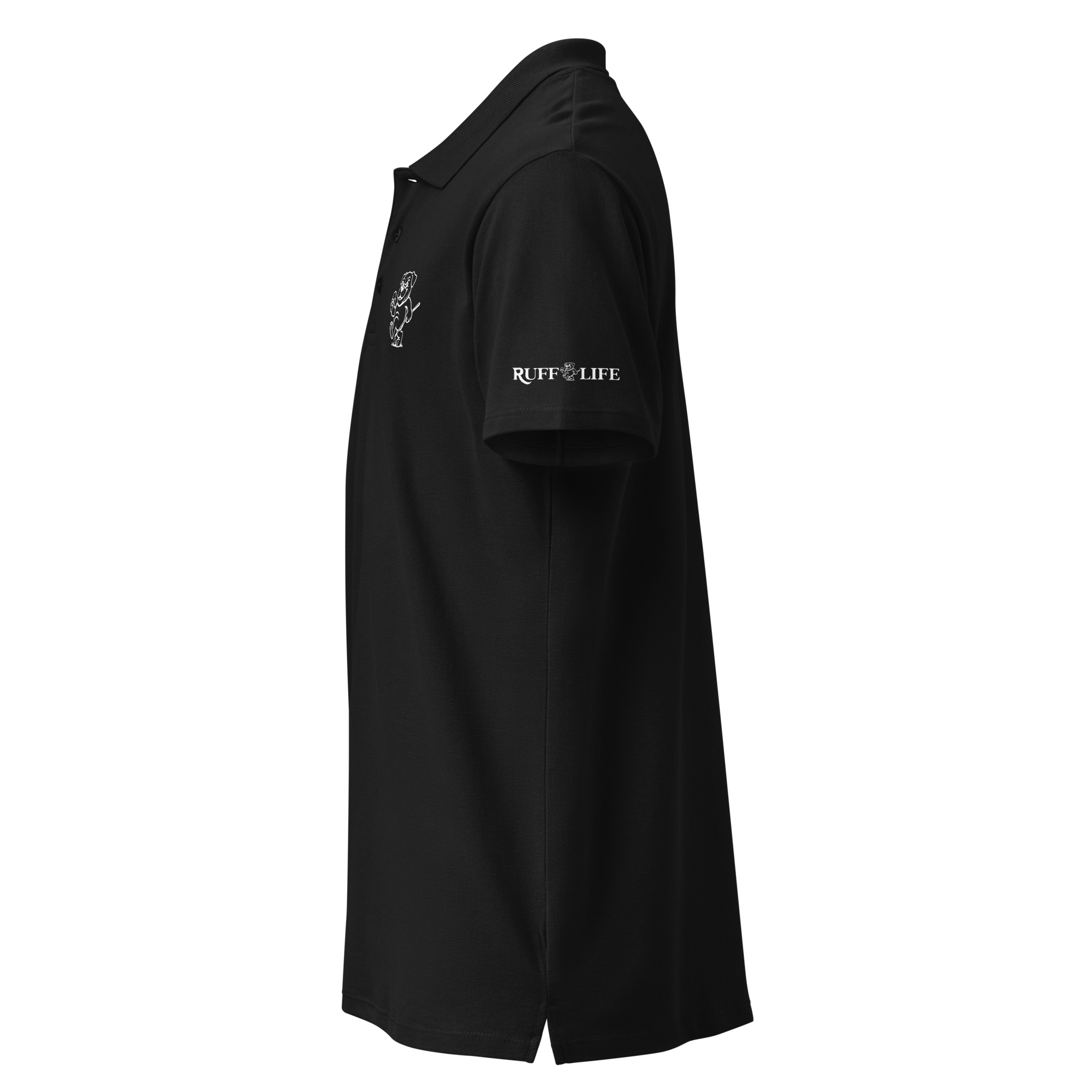 Ruff Life Bulldog Icon Polo