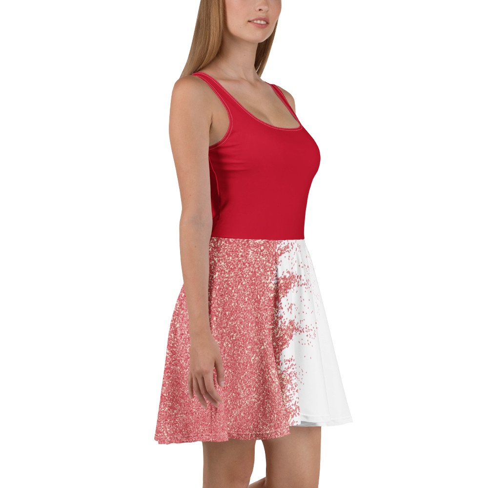 Ruff Life's "Blast Shot Skirt" Golf Dress (Red)