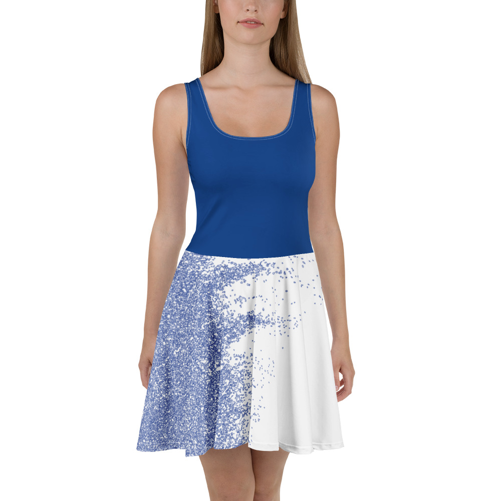 Ruff Life's "Blast Shot Skirt" Golf Dress (Blue)