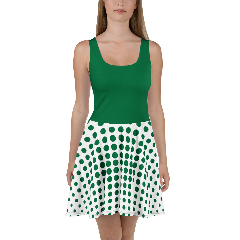 Ruff Life's "Fade Skirt" Golf Dress (Green)