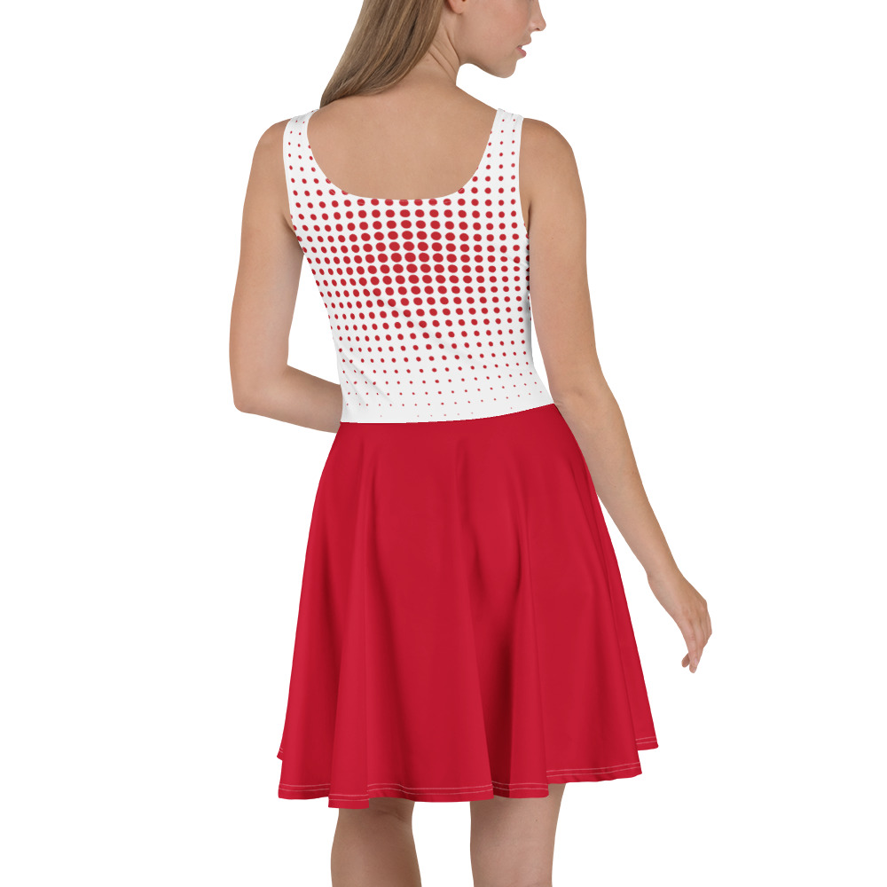 Ruff Life's "Fade Top" Golf Dress (Red)