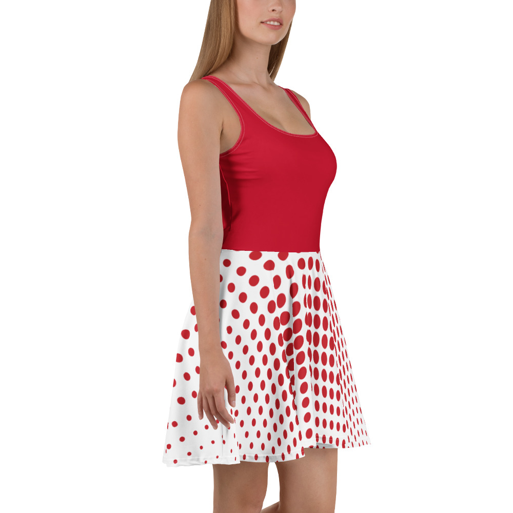 Ruff Life's "Fade Skirt" Golf Dress (Red)