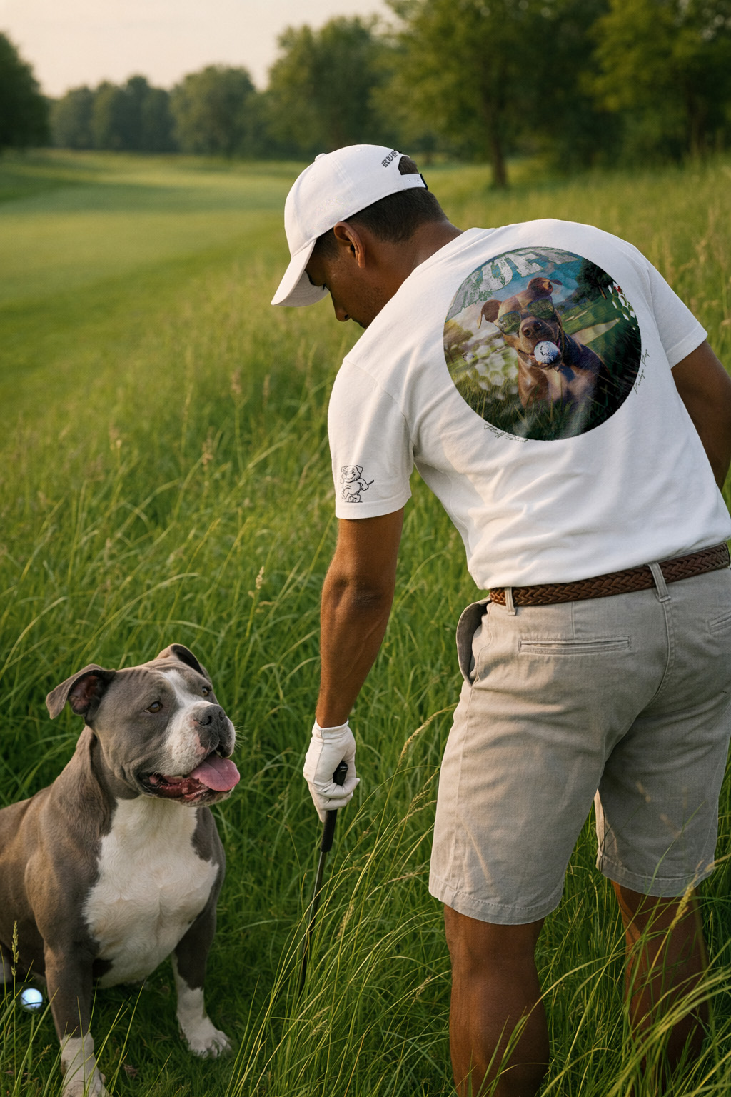 Ruff Life's "Ruff Shot" Pitbull Golf Tee