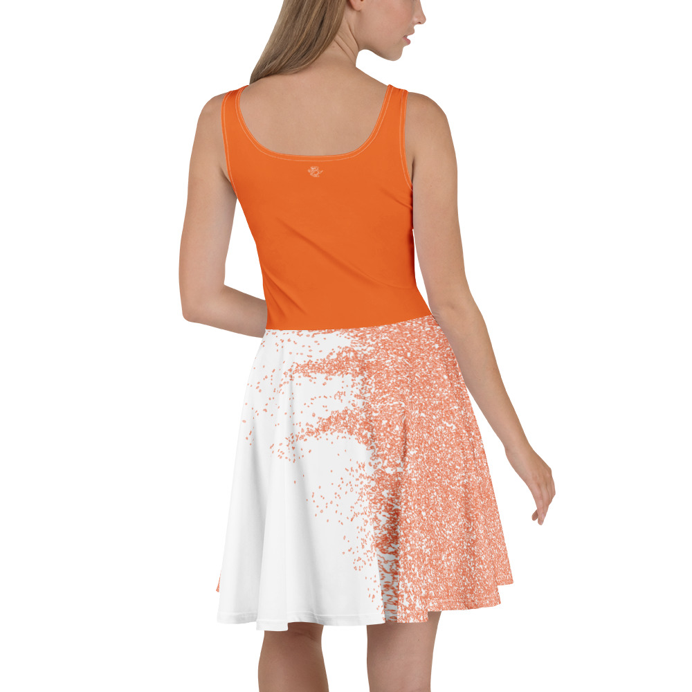 Ruff Life's "Blast Shot Skirt" Golf Dress (Orange)