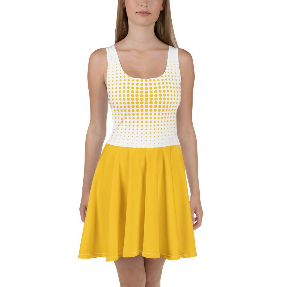 Ruff Life's "Fade Top" Golf Dress (Yellow)