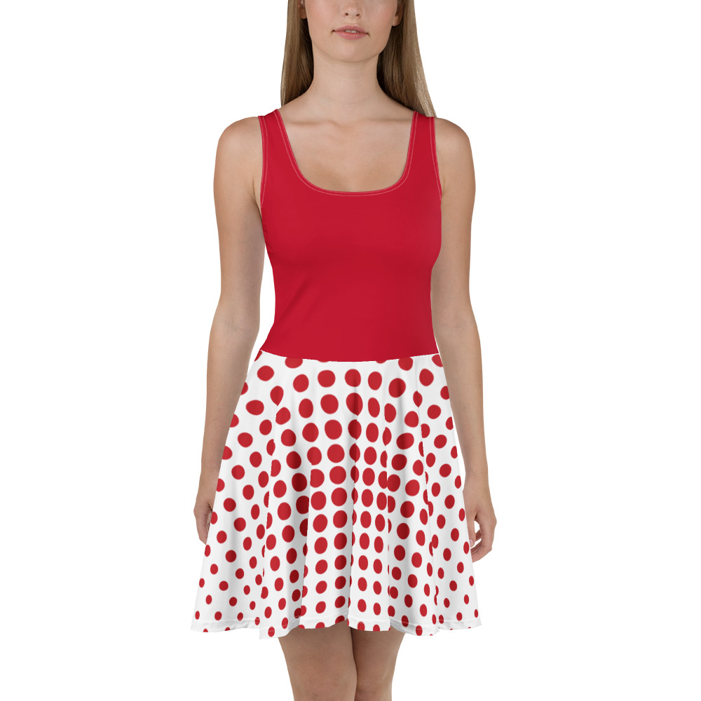 Ruff Life's "Fade Skirt" Golf Dress (Red)
