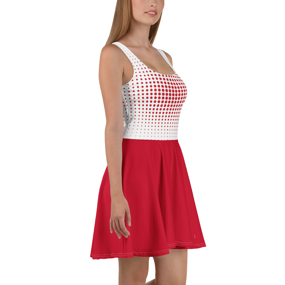 Ruff Life's "Fade Top" Golf Dress (Red)
