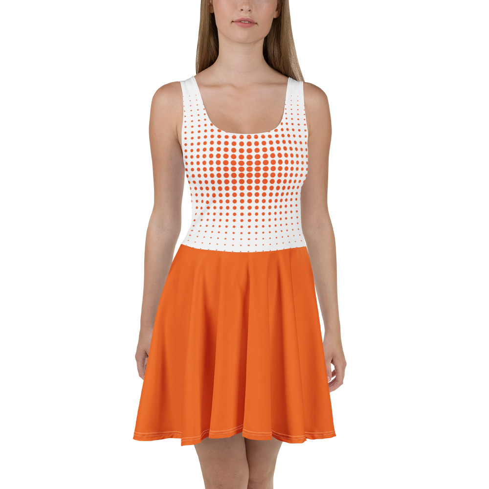 Ruff Life's "Fade Top" Golf Dress (Orange)